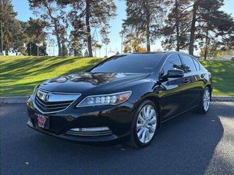 2016 acura rlx sport hybrid awd all wheel drive electric sh- sedan 4d