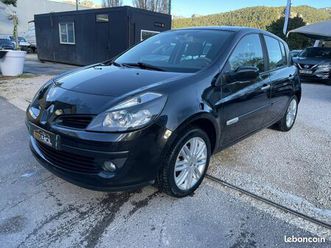 renault clio 3 1.5 dci 105 ch initiale - 1er main toit ouvrant climatisation 5 portes regulateur limiteur