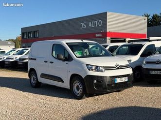 citroen berlingo van moteur 1.6 l bluehdi 100 s&s club bvm5 camera