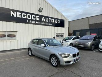 bmw serie 1 f20 lci lounge 116d 116 cv 03/2015 215900 moteur à chaine gps bluetooth