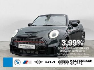 mini john cooper works cabrio led acc navi leder shz