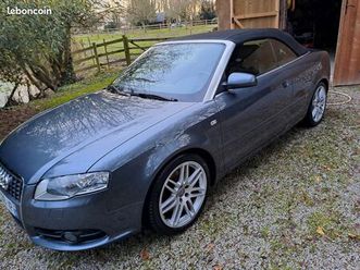 audi a4 sline cabriolet 200 cv automatique
