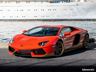 lamborghini aventador edition miura - 50 exemplaires - 700 cv - monaco