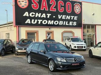 mercedes classe c 180 kompressor break pack amg * full option