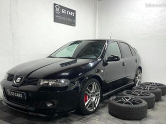 seat leon cupra r 1.8t 225 5p sellerie cuir