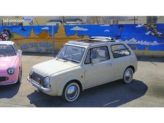 1990 nissan pao cg fr - manuelle - excellent état - zero rouille