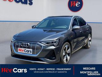 audi e-tron sportback 55 electric 408h 360 215ppm 95kwh s-line quattro bva