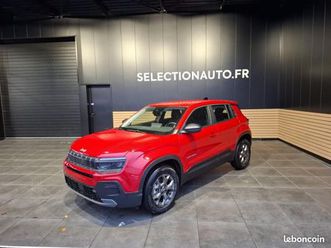 jeep avenger 1.2 turbo t3 100 bvr6 e-hybrid longitude