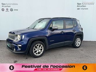 jeep renegade 1.6 l multijet 120 ch bvm6 limited 5p