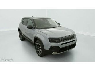 jeep avenger 1.2 turbo t3 110 ch e-hybrid bvr6 summit