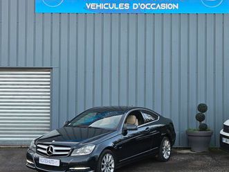 mercedes classe c coupe w204 220 cdi 170 cv 2012 gps/cuir