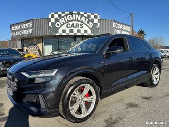 audi q8 55 tfsi 340 tiptronic 8 quattro s line,toit ouvrant, camera de recul, sieges chauffants e...