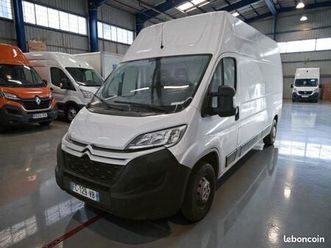 citroën jumper fourgon tole 35 l3h3 bluehdi 130 bvm6 business 1ere main + historique complet