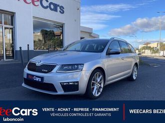 skoda octavia combi 2.0 tdi cr - 184 - bv dsg start & stop iii combi 2013 - scout 2014 break rs phase