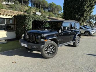 jeep wrangler 2.0i t 4xe - 380 - bva 4x4 unlimited