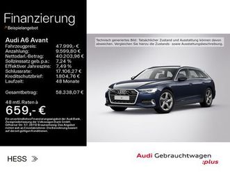 audi a6 avant 45 tfsi advanced*navi-plus*matrix*kamer