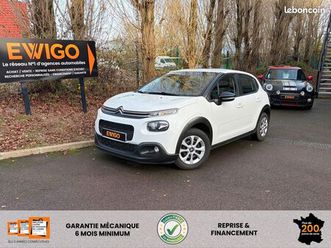 citroen c3 generation-iii societe 1.5 bluehdi 100 feel start-stop / carplay / clim / regulateur - limitateur