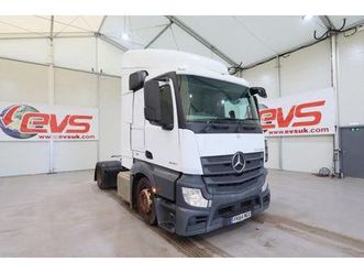 2014 (64 plate) mercedes benz actros 1840 4x2 euro 6 tractor units