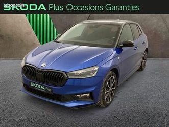 skoda fabia 1.5 tsi evo2 150ch monte carlo dsg7