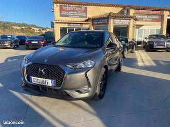 ds ds 3 crossback puretech 130ch so chic automatique 7cv