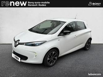 renault zoe r110 achat intégral iconic