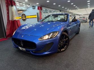 maserati grancabrio 4.7 v8 mc/facelift/carbon/top