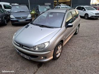 peugeot 206 1.6 16v 1587cm3 109cv - garantie 12 mois