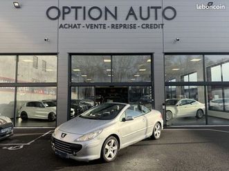 peugeot 307 cc 2.0 hdi136 sport fap 1er main (vente a pro )