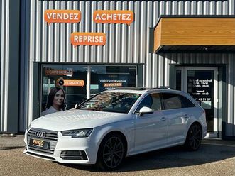 audi a4 avant 2.0 tdi 190ch s-line bva + toit ouvrant
