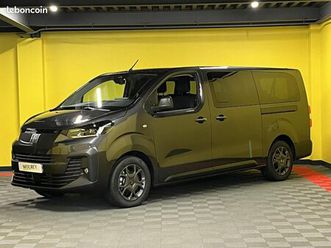 fiat scudo xl combi 9 places 2.0 bluehdi - 180cv - bv eat8 + attelage en stock 10km
