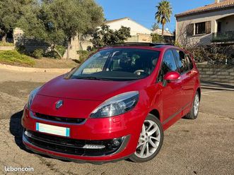 renault grand scenic 5 places privilège 2.0l dci 150 moteur à chaîne boîte automatique / 2012 / 161000 km / ct ok / révision à jour / cuir alcantara / attelage 