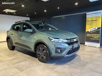 dacia sandero eco-g 100 stepway expression-camera recul-radars ar/av-climatisation regulee