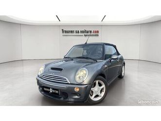 mini cooper s cabriolet 1.6 l 170 ch gps, sièges chauffants, harman kardon