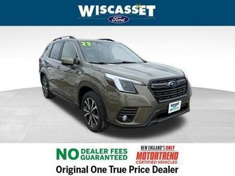 used 2023 subaru forester limited
