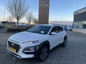 hyundai kona - 1.6 gdi hev premium trekhaak*rijklaarprijs