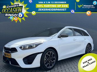 kia cee'd sportswagon - ceed sw 1.5 t-gdi 140pk gt-line | glazen schuif-/kanteldak | gt line interieur | stoel & s