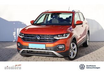 t-cross 1,0 tsi style klima einparkhilfe