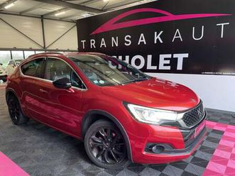 ds ds4 crossback bluehdi 180 s&s eat6 sport chic avec caméra de recul + attelage + carplay + attelage