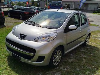 peugeot 107 trendy collaudata km 56000 aria condizionata canton tessin - tutti.ch