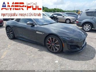 jaguar f-type 2021 jaguar f-type convertible auto r awd 6.5 benzyna 575km