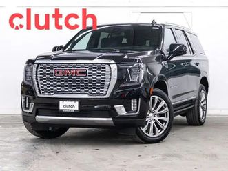 2022 gmc yukon denali w/ apple carplay & android auto, panoramic