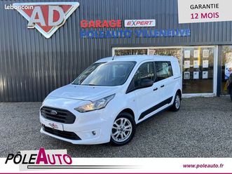 ford transit connact 1.5 tdci 120ch trend l2 cabine approfondie bva 5 places *camera de recul*tva...