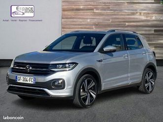 volkswagen t-cross 1.0 tsi 110ch r-line dsg7