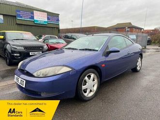 1999 ford cougar 2.5 v6 24v 3dr x trim automatic / low mileage / future classic