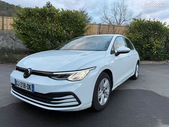 volkswagen golf viii 20 tdi 116ch bv6m confortline 5p . 1 ère main. gps caméra; 73610 kms tva