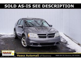 used 2012 dodge avenger sxt plus