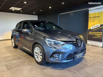 renault clio 5 1.0 tce 100 intens - suivi complet 4 roues neige camera mains libres full led