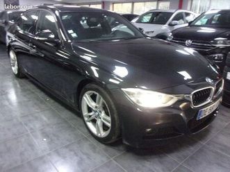 bmw 320da 320 da 184 f30 m sport 3/14 134mkm 2°m france tel/gps/ja18/regul/susp sport / factures entretien