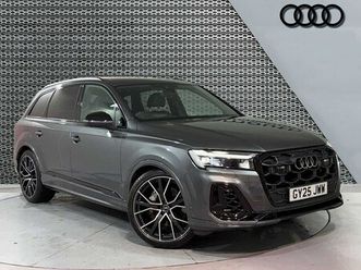 audi q7 suv black edition tfsi quattro tiptronic