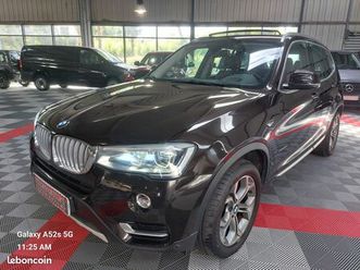bmw x3 x-line / x-drive 30da 258 cv bva8 * toit ouvrant * affichage téte haute * cuir chauffant